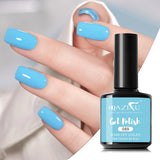 Sky Blue Nail Gel Polish Soak Off UV LED Semi Permanent Varnish Manicure Tools For Salon Nail Art DIY Popular Color