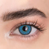 1 Pair Halloween Colored Contact Lenses for Cosplay Eyes Natural Brown Lenses Beauty Fashion Red lense Blue Lenses