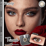 1 Pair Colored Contact Lenses Natural Look Brown Eye Lenses Gray Contact Blue Lenses Fast Delivery Green Eye Lenses