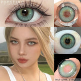 1 Pair Color Contact Lenses for Eyes Cosmetic High Quality Blue Lenses Green Contact Fashion Cosmetic Eye Contacts