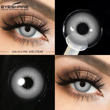 1pair/2pcs Colored Contact Lenses for Eyes Pink Contacts Purple Lens Cosplay Contact Lenses Blue Fashion Red Soft Lenses