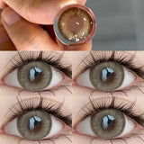 Colored Beautiful Pupil Contact Lenses Myopia Cosmetic for Eyes Artificial pupil Degree Contact  lens Prescription