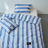New Simple Wind 100% Cotton Stripe Single Product Quilt Cover High-quality Skin-friendly Duvet Cover Without Pillowcase