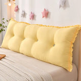 Bedhead Anti-collision Soft Cushion Nordic Style Double Large Backrest Can Be Dismantled and Washed Watching Drama Waist Support