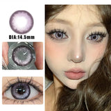 1Pair New Contact Lenses for Eye color Lenses Rock Sweetheart Pink Lenses Degree Prescription -0.00to-8.00 Beauty Pupils