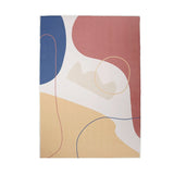 New Fabric Carpet Irregular Home Decoration Rugs Minimalist Color Block Bedroom Bedside Rug Comfortable Soft Living Room Carpets