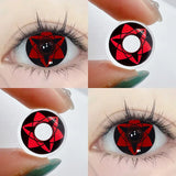 1pair Color Contact Lenses Pupil 6months Halloween Circle Lens 14.5mm
