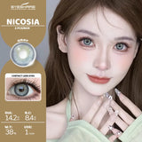1pair Color Contact Lens for Eyes Fashion Popular Blue Green Contact Lens Brown Eye Lenses Yearly Gray Eyes Makeup Contact