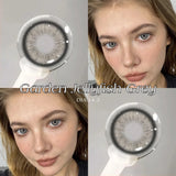 2pcs Hot Sale Natural Color Contact Lenses for Eyes Myopia 0~-8.00 Degree Korean Lenses Beauty Grey Eye Contacts Lens