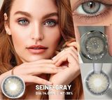 1 Pair Natural Colored Contact Lenses for Eyes Gray Eye Lens Fashion Blue Lenses Cosmetic Brown Eyes Contacts Yearly