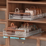 Stainless Steel Jeans Closet Bag Organization Bedroom Storage Rack Box Pull Out Kitchen Storage Large Capacity Undertable Drawer