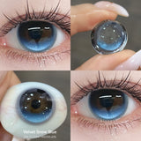Pillow Dream Light Daily Disposable Color Contact Lenses 14.5mm Big Diameter 40% Water Content Purple Blue Green Brown C