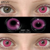 Contact Lenses Cosplay Color Contact Makeup Black Lenses Cosmetics Woman Cosplay Halloween Green Contact Lenses Red Lenses