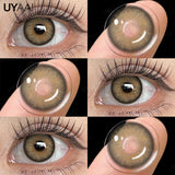 1 Pair Color Contact Lenses for Eyes Blue Pupils Brown Natural Lenses High Quality Green Color Eye Lens Cosmetic Colorcon