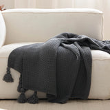 Nordic Office Nap Throw Blanket Bedspread Living Room Decoration Sofa Blanket Cover Knitted Shawl Warm Household Bed End Cover