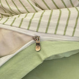 New Stripe Series Quilt Cover Skin Friendly 4-piece Bedding Set Pillow Case with Bed Sheet Four General 150x200 200x230