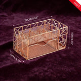 Nordic Metal File Rack Drawer Style Multifunctional Desktop Organizer Office Storage Stationery Holder