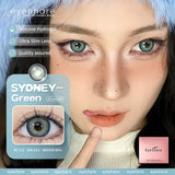 1 Pair High Quality Colored Pupils for Eyes Korean Fashion Lenses Blue Eye Contacts Natural Gray Colored Lenses Yearly