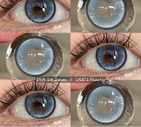 1pair Eyes Contacts Lense Color Contact Lenses Natural Gray Contact Brown Lens Fashion Beauty Makeup Blue EyeLenses