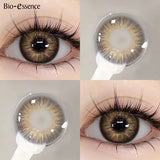 Grey Colored Contacts for Eyes Natural Brown Eye Lens Green Pupils Blue Eyes Contacts Lenses Fashion Yearly