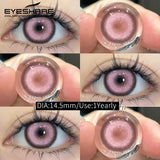 Halloween White Colored Contact Lenses Cosplay Crazy Red Contact Lenses Black Anime Eye Lenses White Beauty Makeup Lens