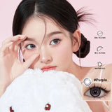New 1Day Color contact Lenses Viviring Super Nature Pupils with Prescription Myopia Lenses Degree 0~-8.00 for Asian