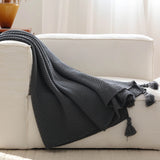 Nordic Office Nap Throw Blanket Bedspread Living Room Decoration Sofa Blanket Cover Knitted Shawl Warm Household Bed End Cover