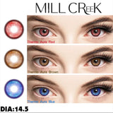 2PCS Korean Brown Green Contact Lenses for Eyes Natural Beauty Pupils 1 Year Fashionable Makeup Fast Shipping