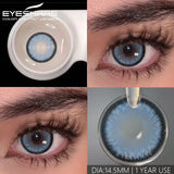 1 pair Colored Contact Lenses for big Eyes Natural Eye Lenses Gray Contact Green Lenses Blue Lenses Fashion Lenses