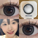 1Pair Myopia Color Contact Lenses for Eyes Fashion High Quality Beauty Pupil Student Colored Cosmetics New Fast Shipping