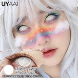 Halloween Cosplay Cosmetics Color Contact Lenses Red Color Lens Anime White Lenses Big Eye Lenses