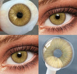 Color Contact Lenses for Eyes 1pair Yearly Natural Eye Color Makeup Lens Brown Cosmetic Soft Eye Lenses Beauty Pupils
