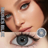 Colored Contacts Lenses Natural Look Brown Eye Lenses Gray Contact Blue Lens Cosmetic Beauty Pupil Yearly Use