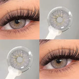 2Pcs Colored Contact Lenses with Prescription Brown Lens Health & beauty Blue Natural Soft Contact Lens Fast Shipping