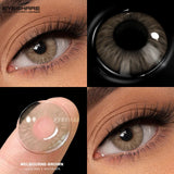 1Pair Fashion Contacts Lenses Makeup Beauty Soft Lenses Brown Eyes Comfort Health Green Eyes Colored Contacts Natural
