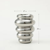 Ceramic Vase Matte Irregular Tabletop Flower Arrangement Device Hydroponic Vases Home Decoration