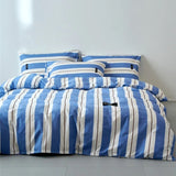 New Simple Wind 100% Cotton Stripe Single Product Quilt Cover High-quality Skin-friendly Duvet Cover Without Pillowcase