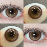 2Pcs Yearly Colored Contact Soft Circular Lenses Power Beauty Pupil Eyes Makeup Blue Natural Fast Shipping Hot Selling