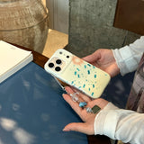 Cute IMD Bling Blue Foil Fish Phone Case for IPhone 15 16 Pro Max 17 Promax 14 Pro Max Shockproof Fish Soft Back Funda Cover