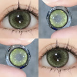 1Pair Color Contact Lens Blue Pupils High Quality Cosmetic Gray  Green Degrees Lenses Makeup Brown Eye