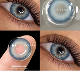 2pcs Natural Color Contact Lenses for Eyes Blue Eye Lenses Gray Pupils Lens Brown Lenses Yearly Cosmetic Green Contacts