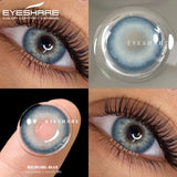 2pcs Natural Color Contact Lenses for Eyes Blue Eye Lenses Gray Pupils Lens Brown Lenses Yearly Cosmetic Green Contacts