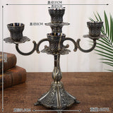 Retro Kitchen Candle Holders Living Room Designer Restaurant Creative Candle Holders Modern Home Decor Wedding Decoration Lszt