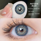 1 Pair Natural Color Contact Lenses for Eyes Beauty Pupils Gray Lenses Eye Yearly Use Brown Diopter Contact Lenses