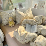 New Skin-friendly and Comfortable 13070 Pure Cotton Printed Floral Single Quilt Cover Breathable Duvet Cover 200X230