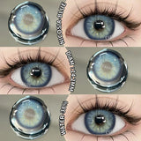 1 Pair Color Contact Lenses for Eyes Cosmetics Blue Contact Lenses Brown High Quality Natural Contact Lenses Gray Lenses