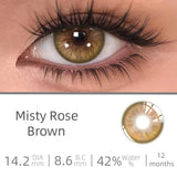 Love Story series Multiple colors Natural soft Contact lenses Blue Lenses Green Pupils Lens Yearly Cosmetic