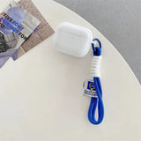 Klein Blue Snow White Solid Color block Silicone Earphone Case For AirPods pro 2 Bluetooth Charging Box Cover For AirPods 2 3 4