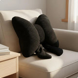 Butterfly Bow Cushion Soft Butterfly Knot Pillow Bowknot Soft Pillow Cute Home Decor Vacuum Packed