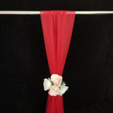 Ikeehome  Set of 2 Wedding Arch Mesh Draping Fabric Sheer for Easter Bridal Shower Backdrop Outdoor Party Arches Church Ceremony Decoratio